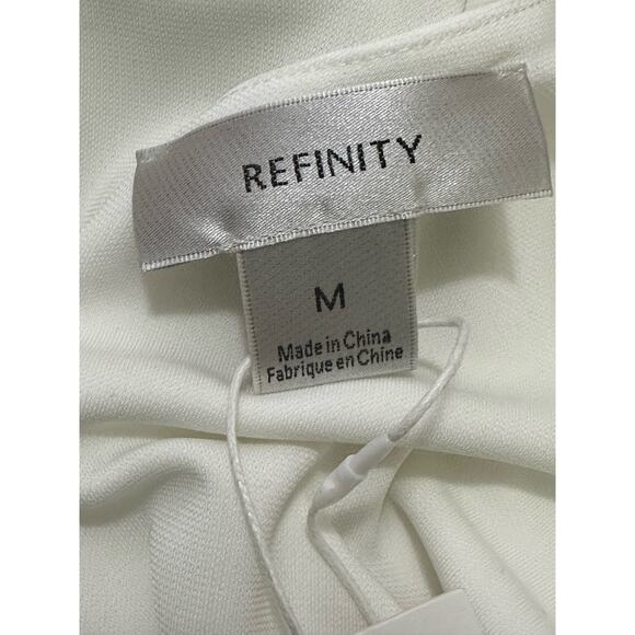 Refinity Womens Cream Haley Cami Plus Size M - Picture 3 of 8